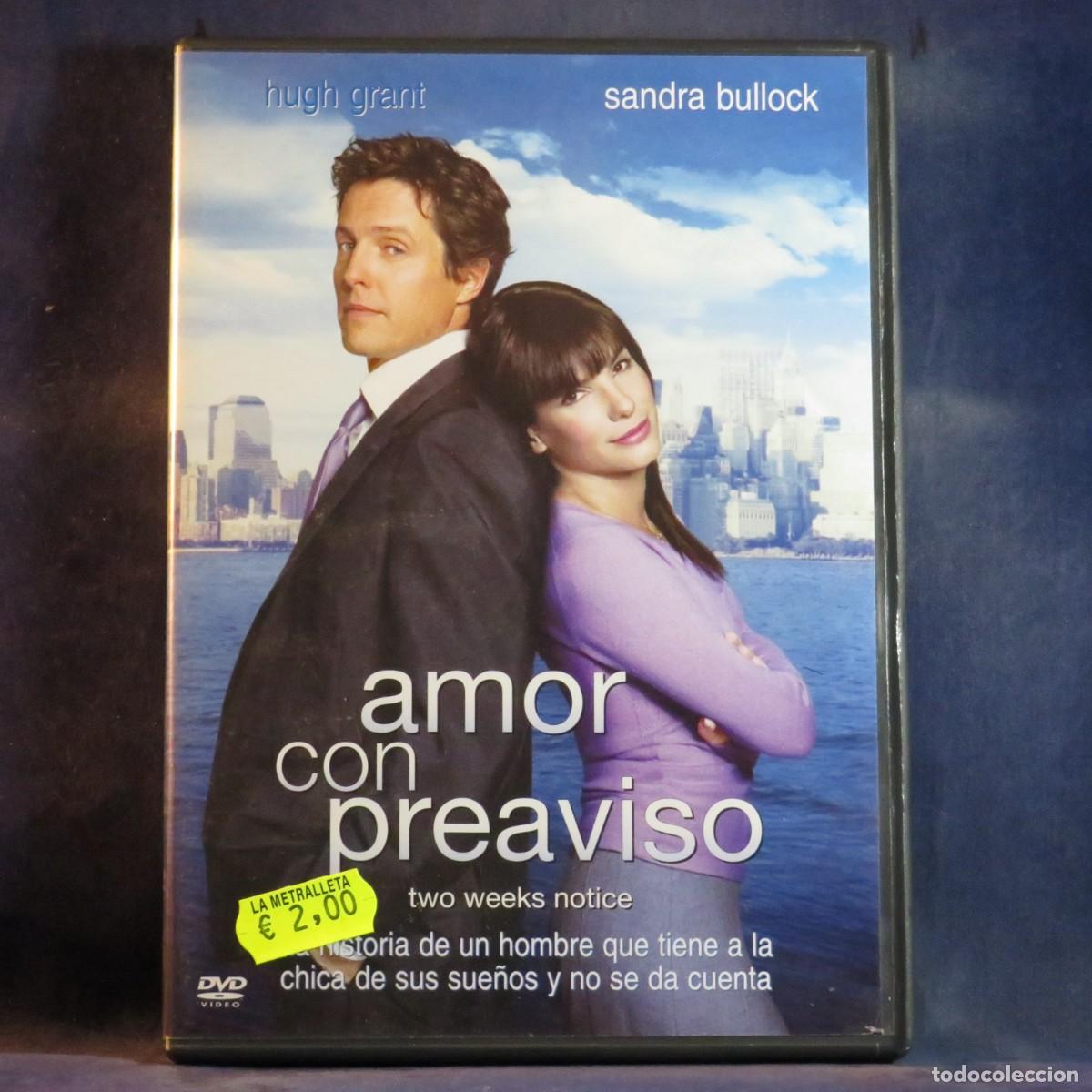 Cine: AMOR CON PREAVISO - DVD