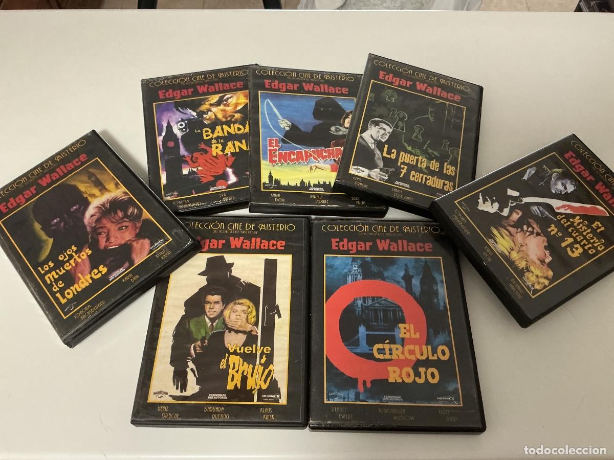 Cine: Colecci&oacute;n Edgar Wallace - lote 7 DVD - RESERVADOS