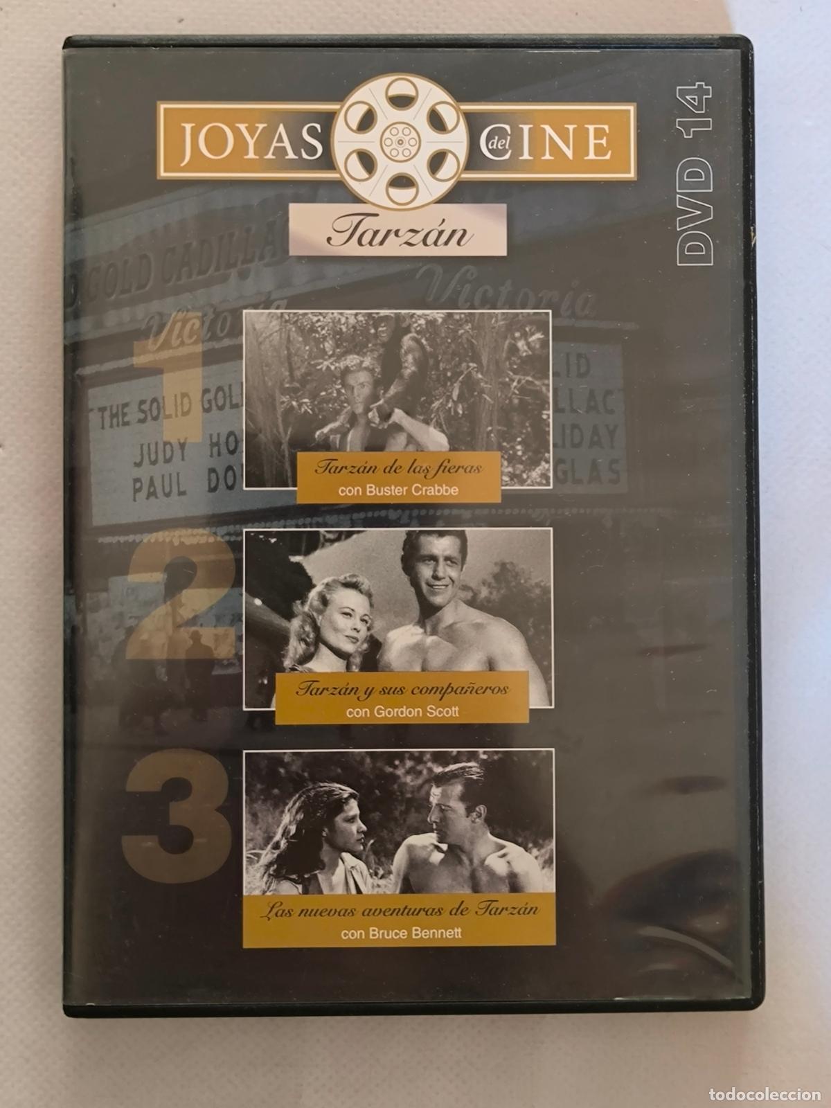 Cine: DVD TARZAN DE LAS FIERAS / TARZAN Y SUS COMPA&Ntilde;EROS / LAS NUEVAS AVENTURAS DE TARZAN (031)