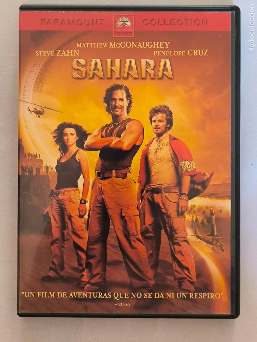 Cine: DVD SAHARA - MATTHEW MCCONAUGHEY (032)