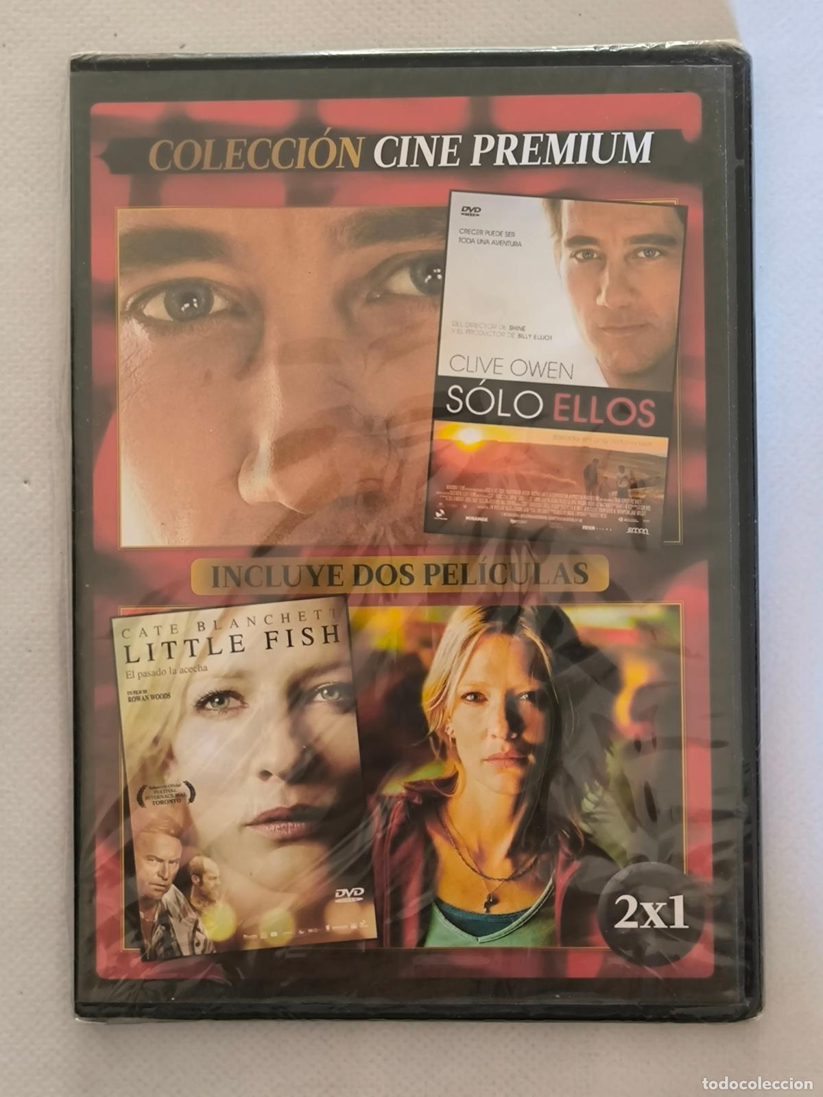 Cine: DVD SOLO ELLOS / LITTLE FISH - 2 PELICULAS - CAJA SLIM - NUEVO, PRECINTADO (032)