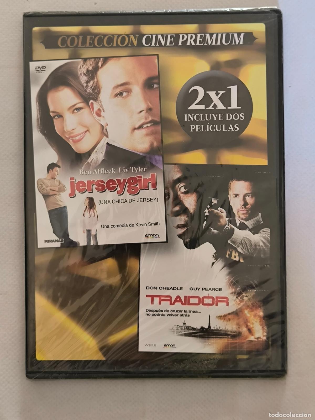 Cine: DVD JERSEY GIRL / TRAIDOR - 2 PELICULAS - CAJA SLIM - NUEVO, PRECINTADO (032)