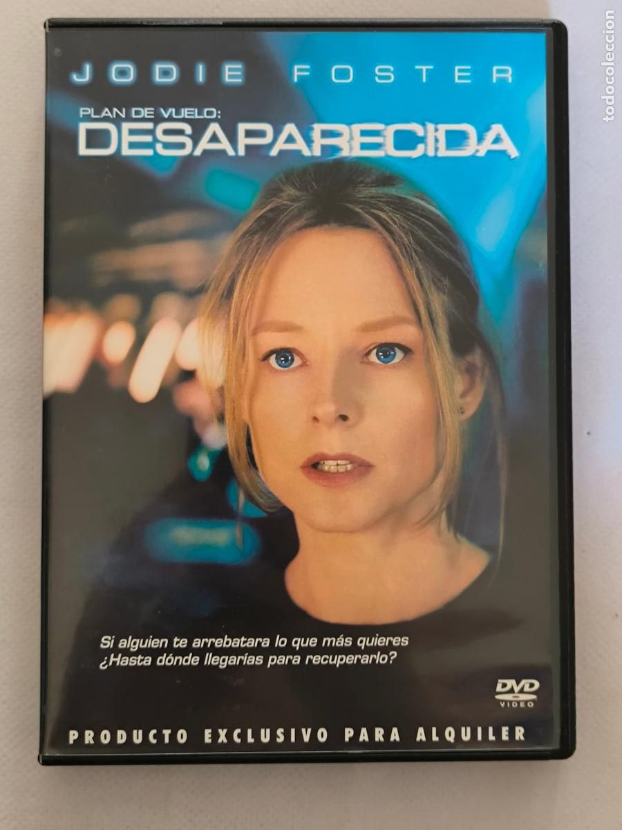 Cine: DVD PLAN DE VUELO: DESAPARECIDA - EDICION DE ALQUILER - JODIE FOSTER (032)