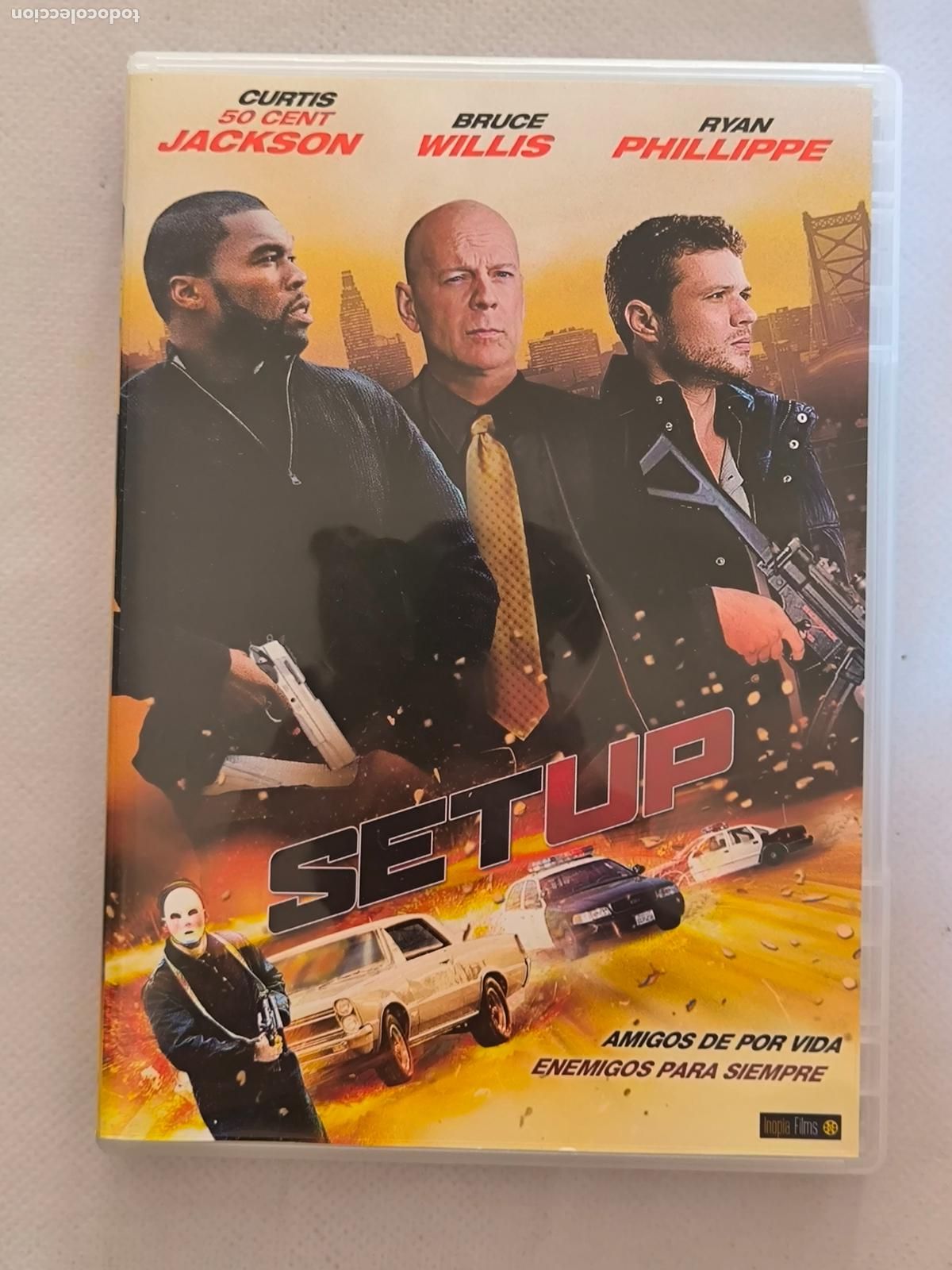 Cine: DVD SETUP (SET UP) - BRUCE WILLIS (032w)