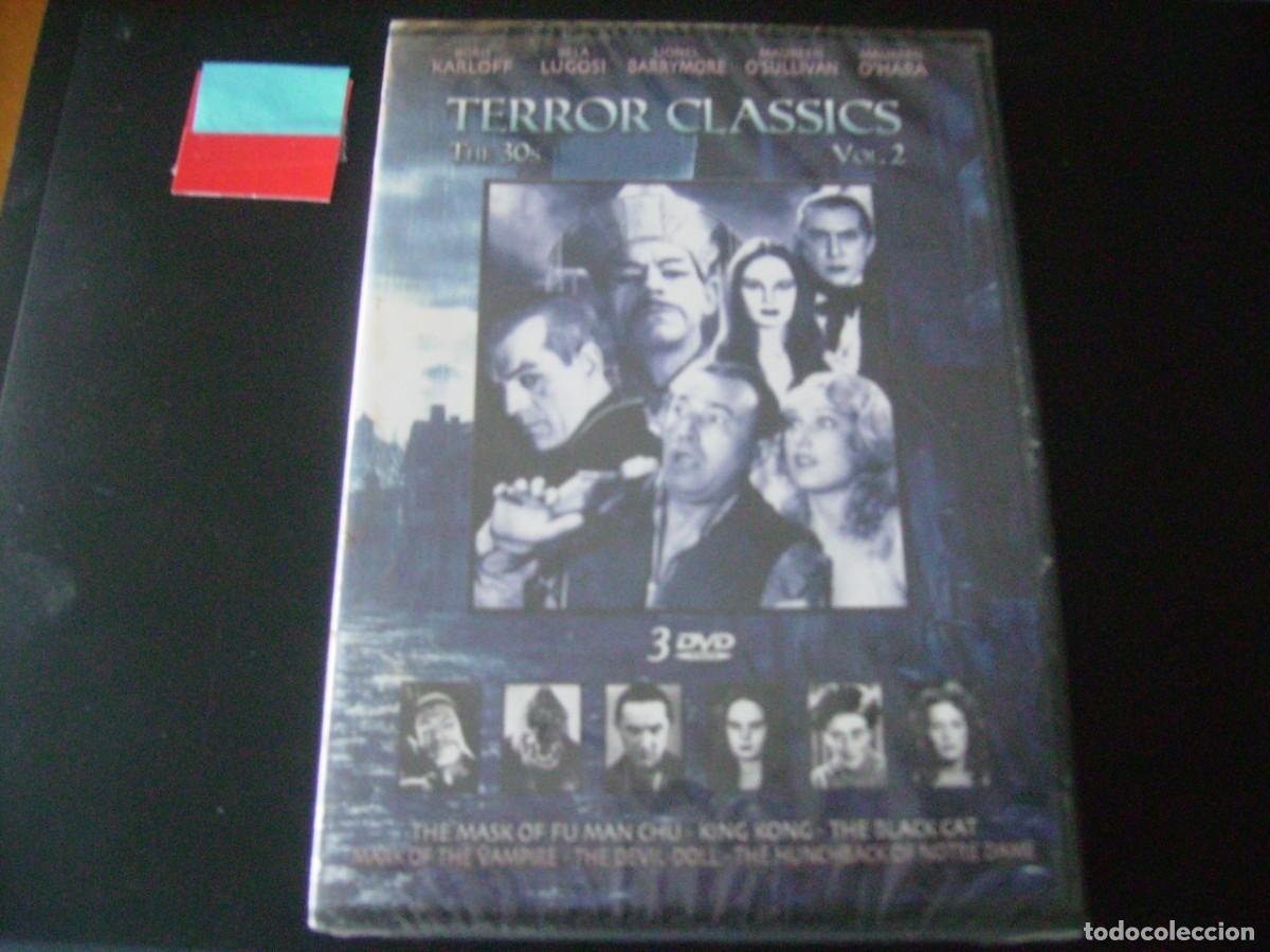 Cine: TERROR CLASSICS A&Ntilde;OS 30 VOL 2 - 3 DISCOS - PRECINTADA