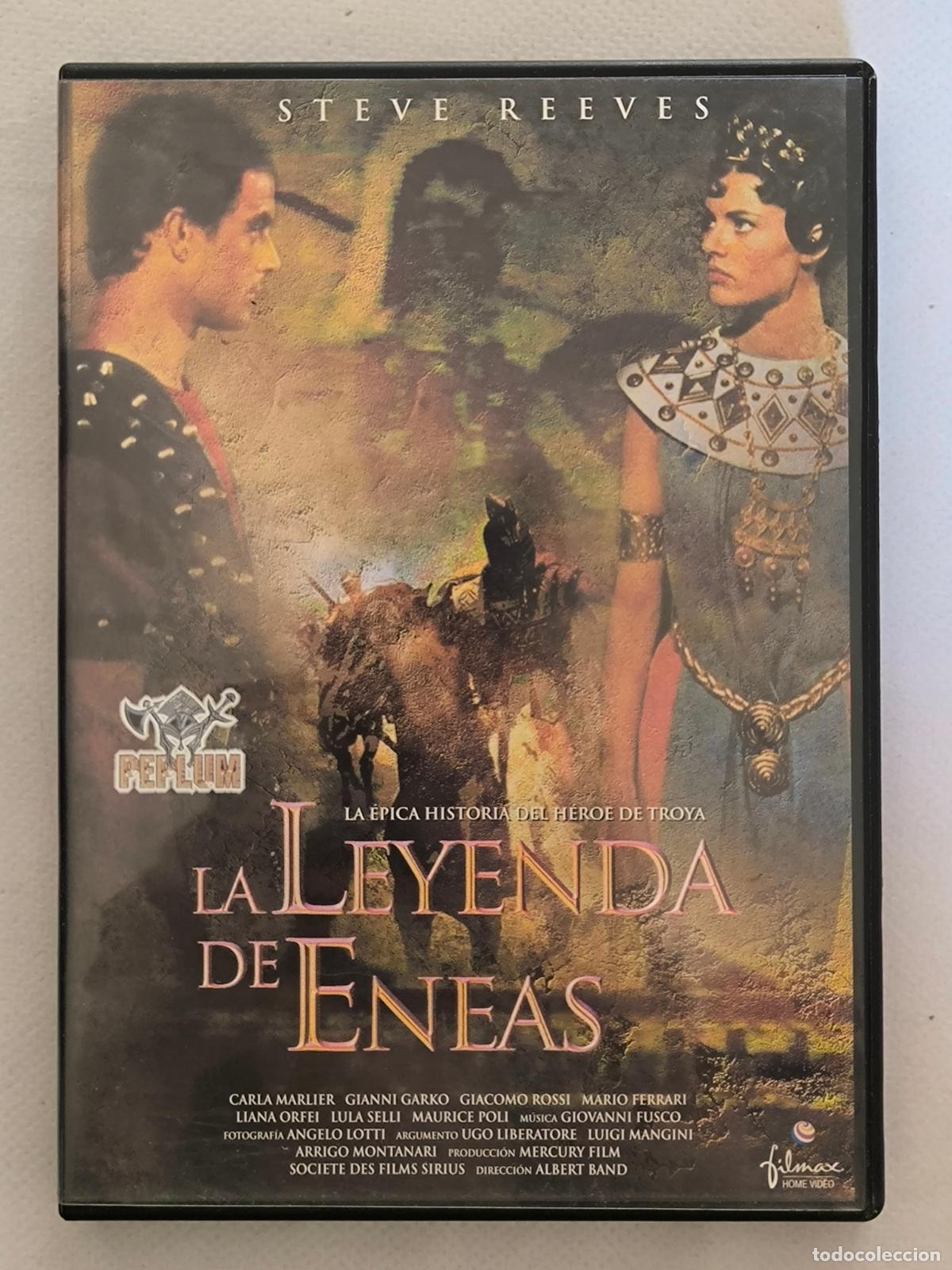 Cine: DVD LA LEYENDA DE ENEAS - STEVE REEVES (033)