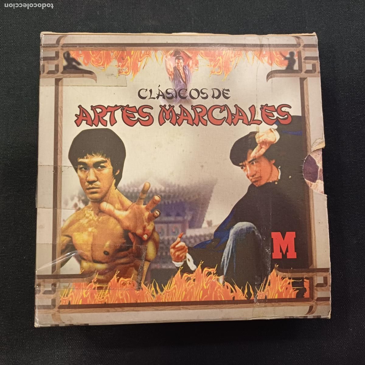 Cine: CLASICOS DE ARTES MARCIALES/DVD 15 DISCOS.