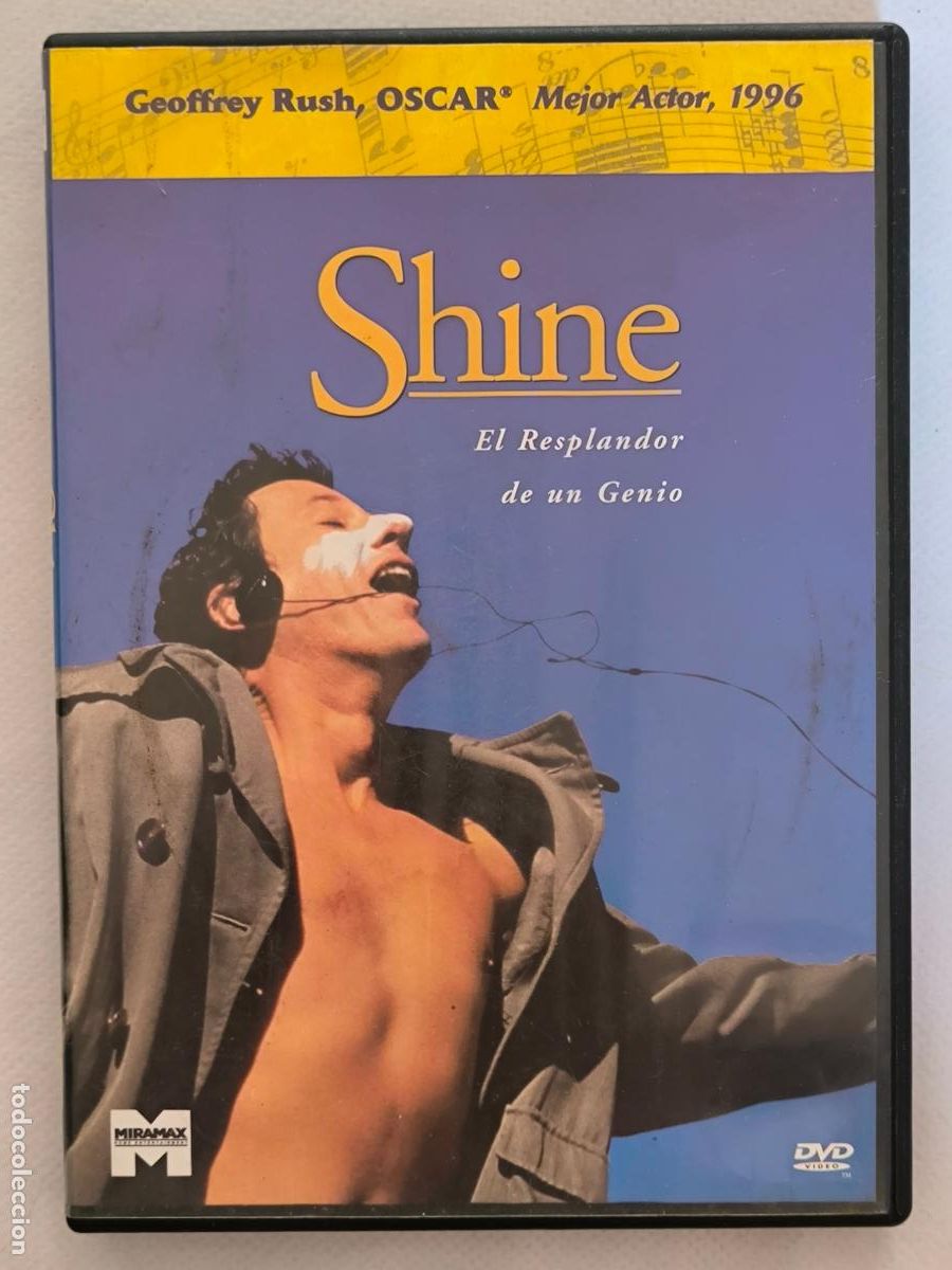 Cine: DVD SHINE - EL RESPLANDOR DE UN GENIO - SCOTT HICKS (034)