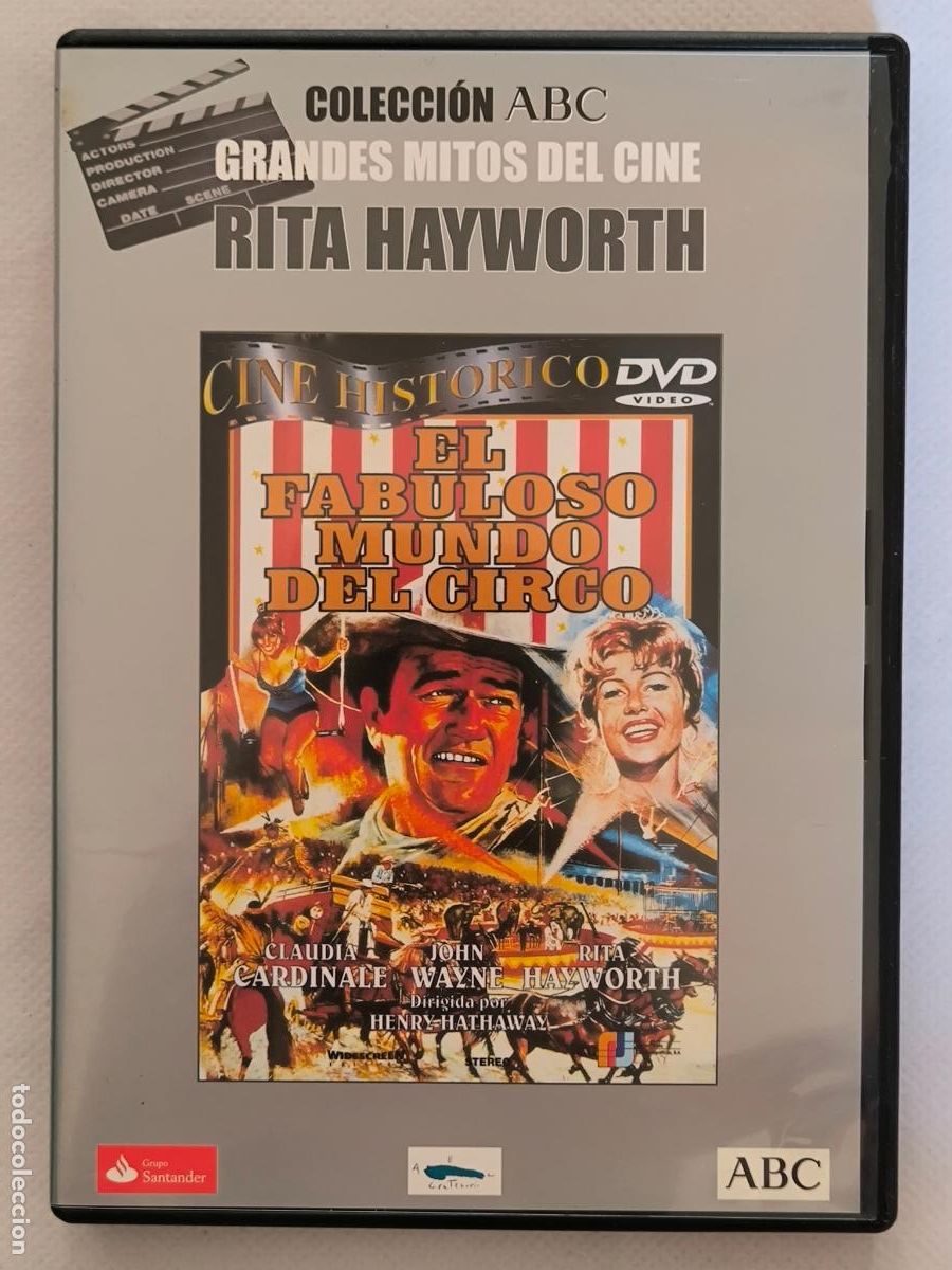 Cine: DVD EL FABULOSO MUNDO DEL CIRCO - HENRY HATHAWAY (034)