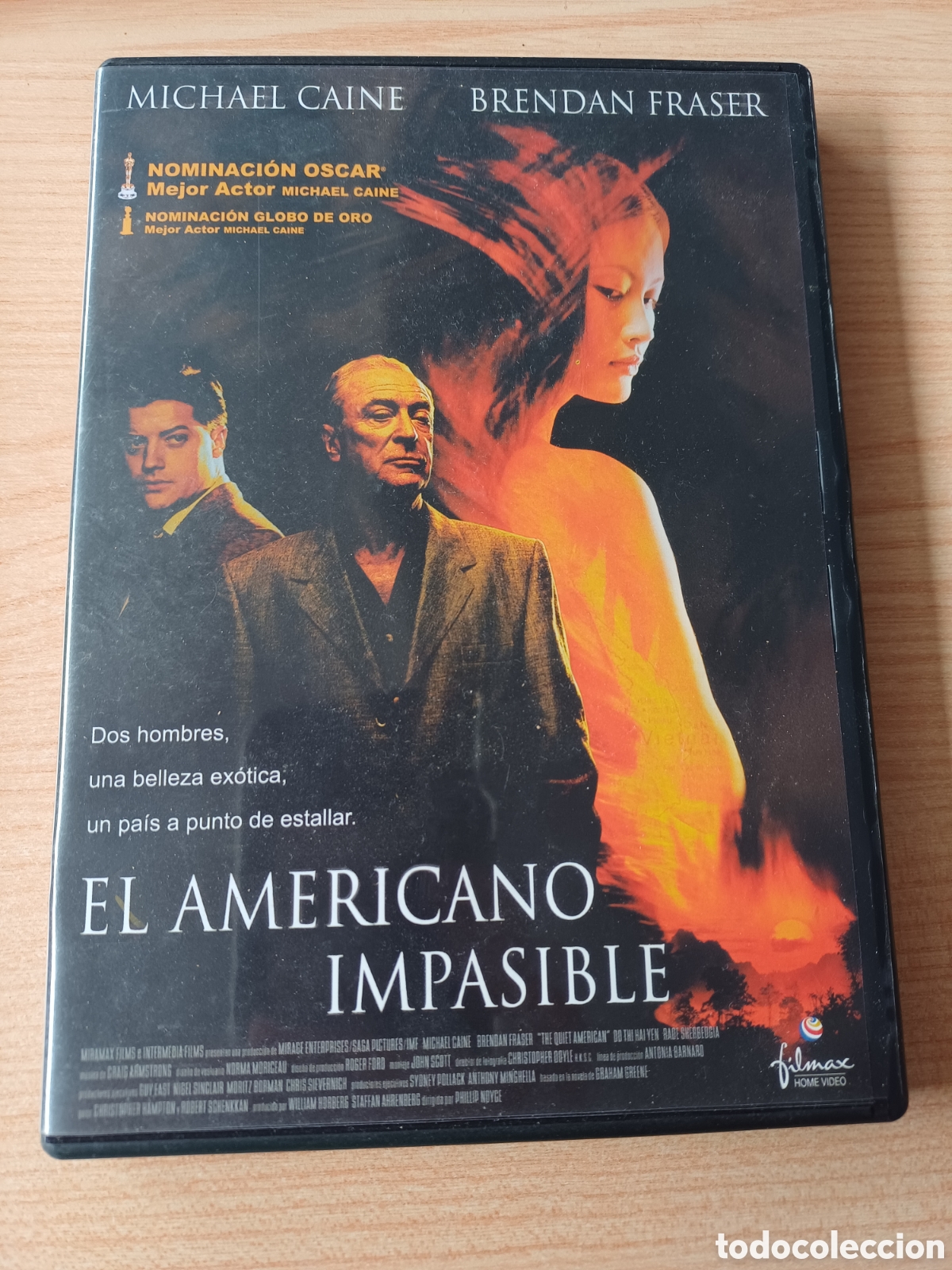 Cinema: EL AMERICANO IMPASIBLE DVD CAINE FRASER