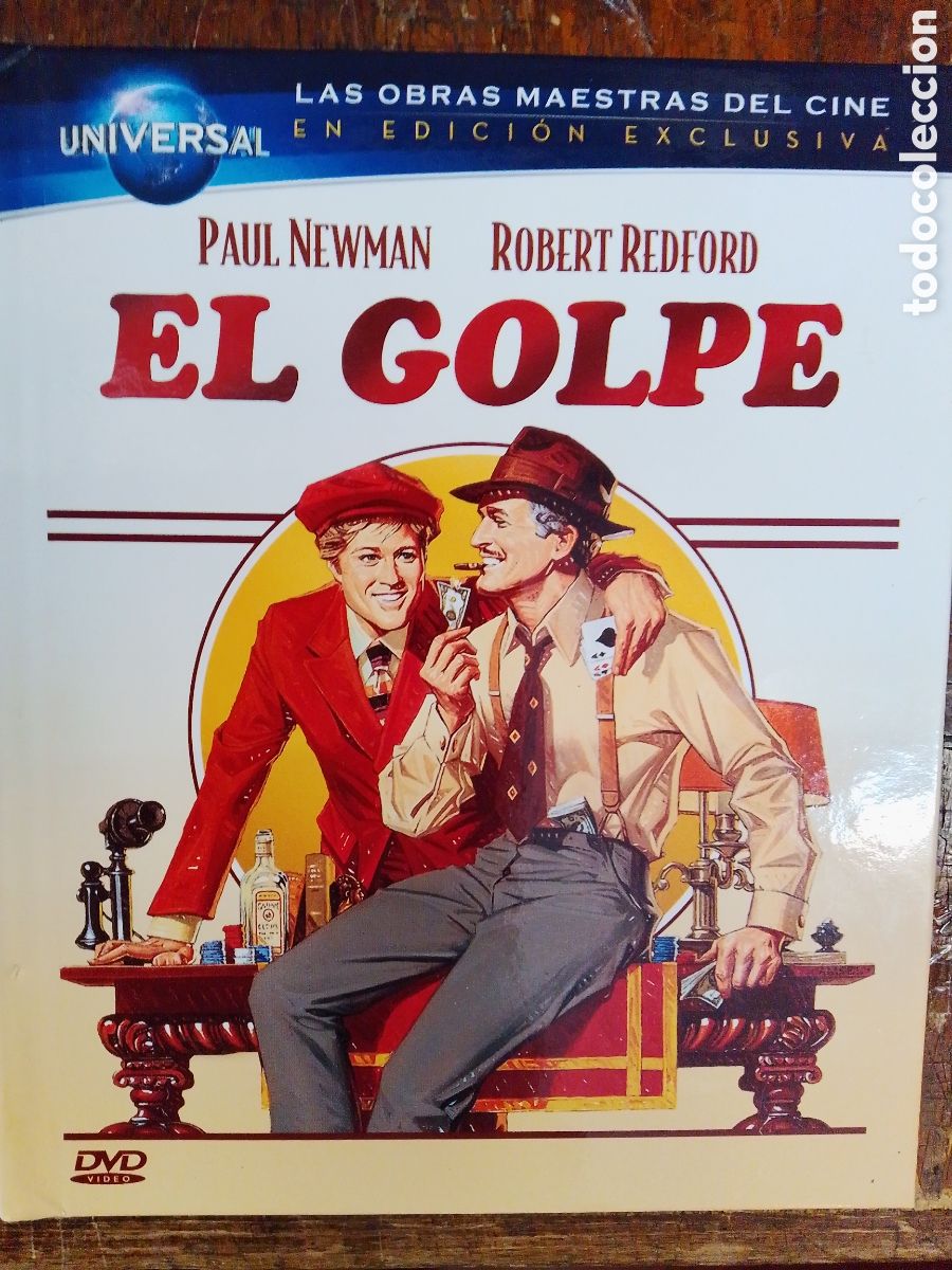 Cine: EL GOLPE. LIBRO+DVD. OBRAS MAESTRAS DEL CINE. ROY HILL, GEORGE. EDICION EXCLUSIVA. UNIVERSAL. 2001