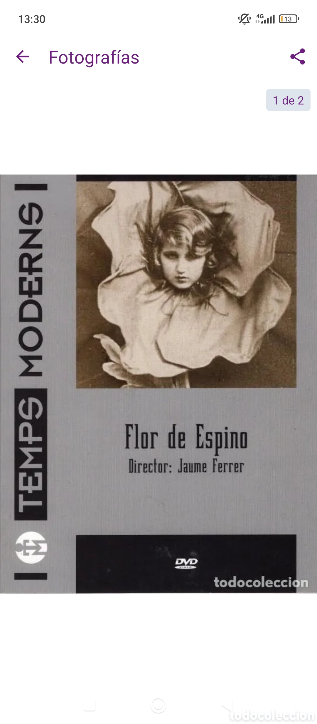 Cine: FLOR DE ESPINO (LIBRO + DVD) DIRECTOR: JAUME FERRER