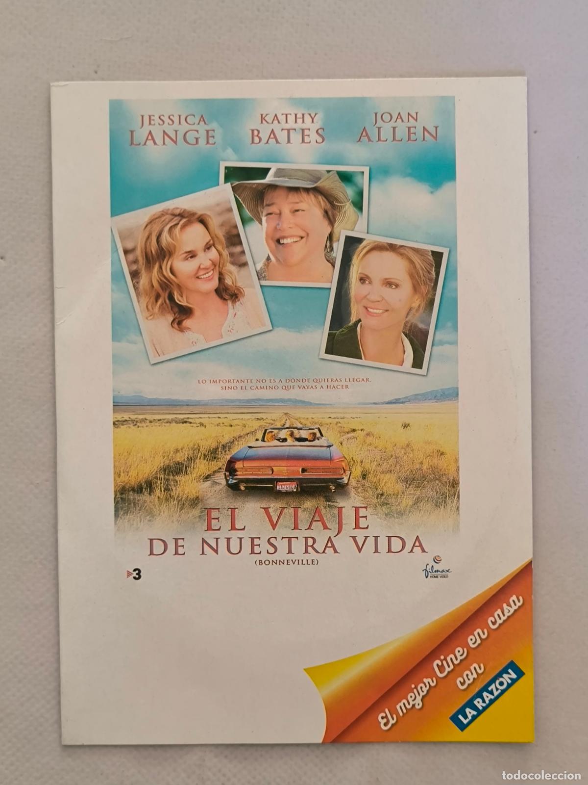 Cine: DVD EL VIAJE DE NUESTRA VIDA - JESSICA LANGE - FUNDA FINA CARTON (024C)