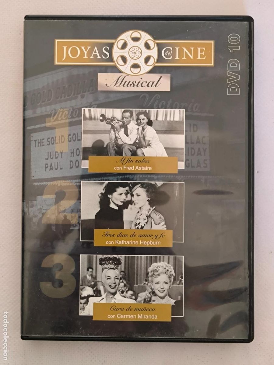 Cine: DVD AL FIN SOLOS / TRES DIAS DE AMOR Y FE / CARA DE MU&Ntilde;ECA - JOYAS DEL CINE - MUSICAL (067)