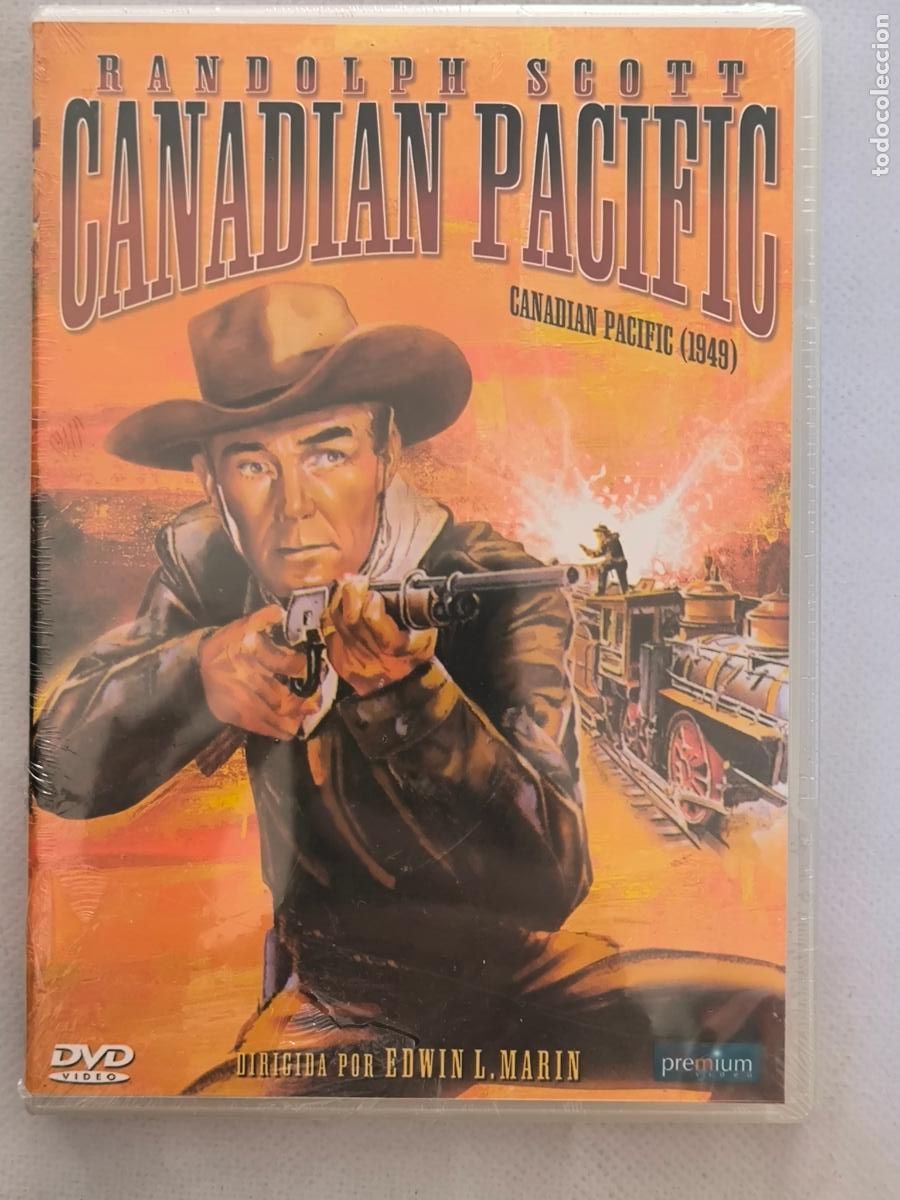 Cine: DVD CANADIAN PACIFIC - EDWIN L. MARIN - NUEVO, PRECINTADO (067)