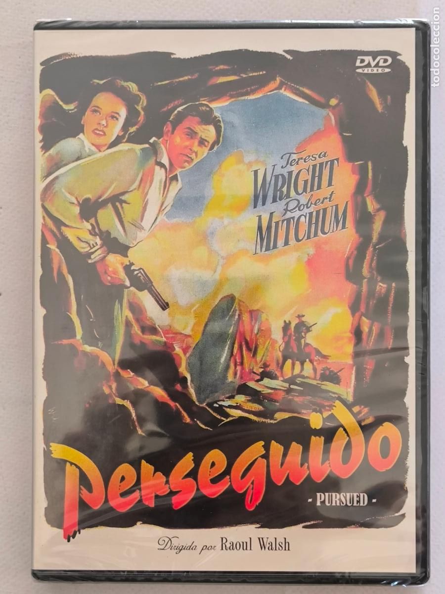 Cine: DVD PERSEGUIDO (PURSUED) - ROBERT MITCHUM - NUEVO, PRECINTADO (068)
