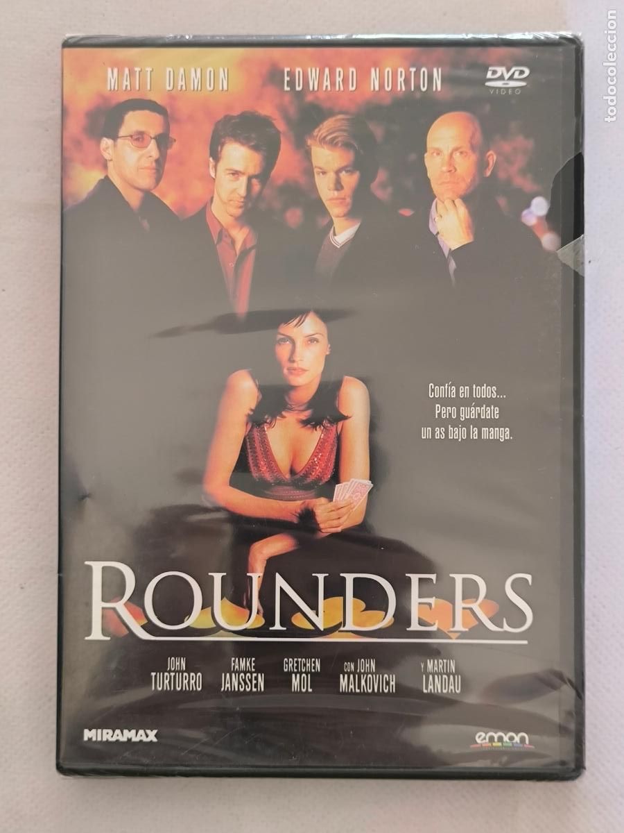 Cine: DVD ROUNDERS - MATT DAMON - NUEVO, PRECINTADO (070)