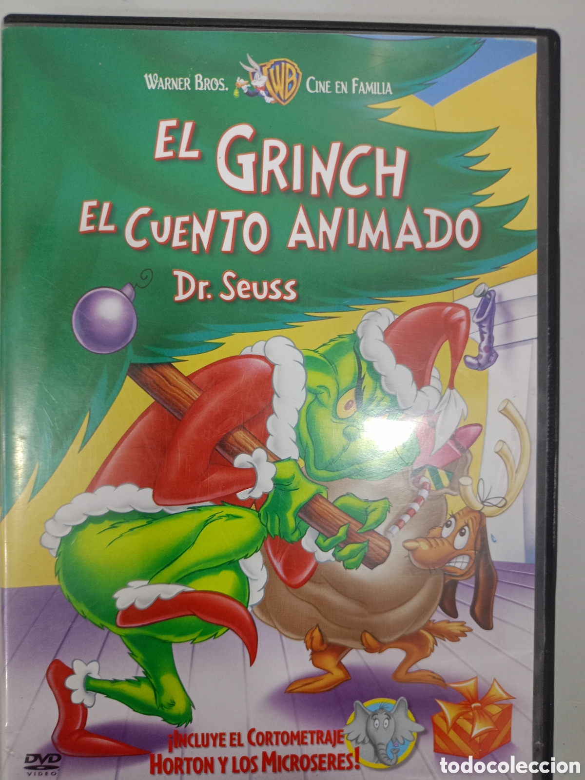Cine: DVD El Grinch el cuento animado