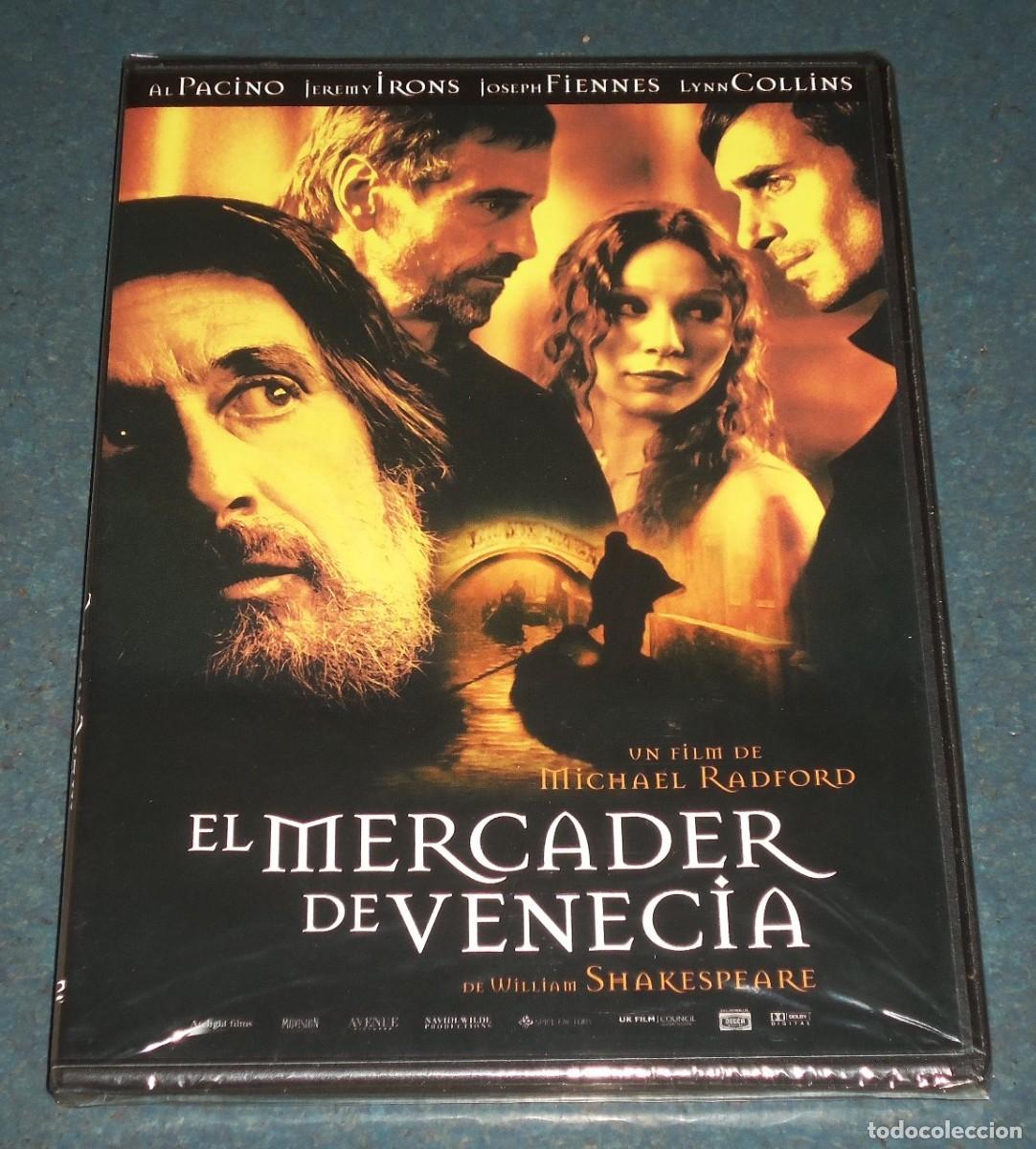 Cine: DVD &rdquo;EL MERCADER DE VENECIA&rdquo; - &iexcl;Nuevo! (Precintado)