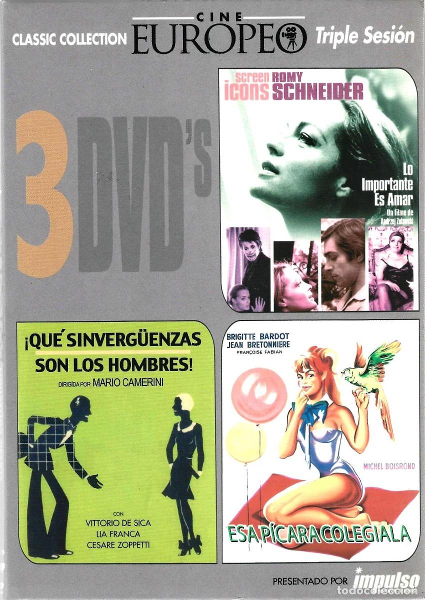 Cine: CLASSIC COLLECTION CINE EUROPEO TRIPLE SESI&Oacute;N (3 DVD)