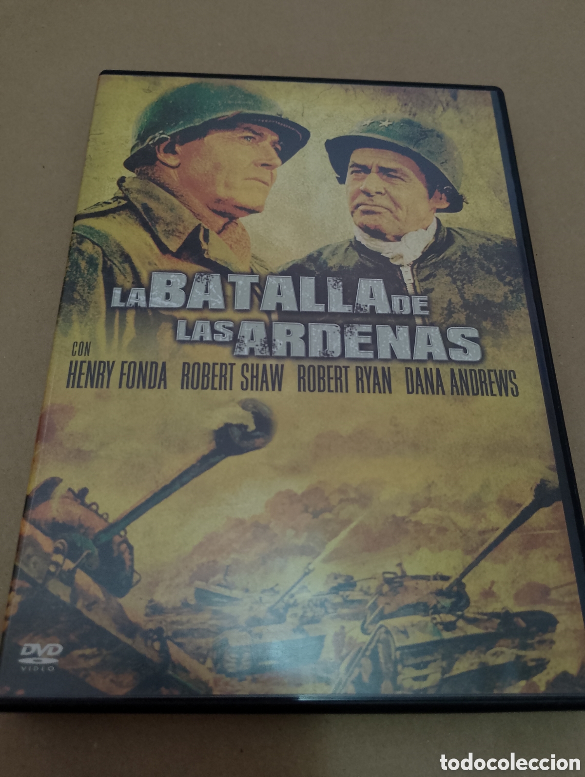 Cinema: Dvd. La batalla de las Ardenas. Con Henry Fonda.