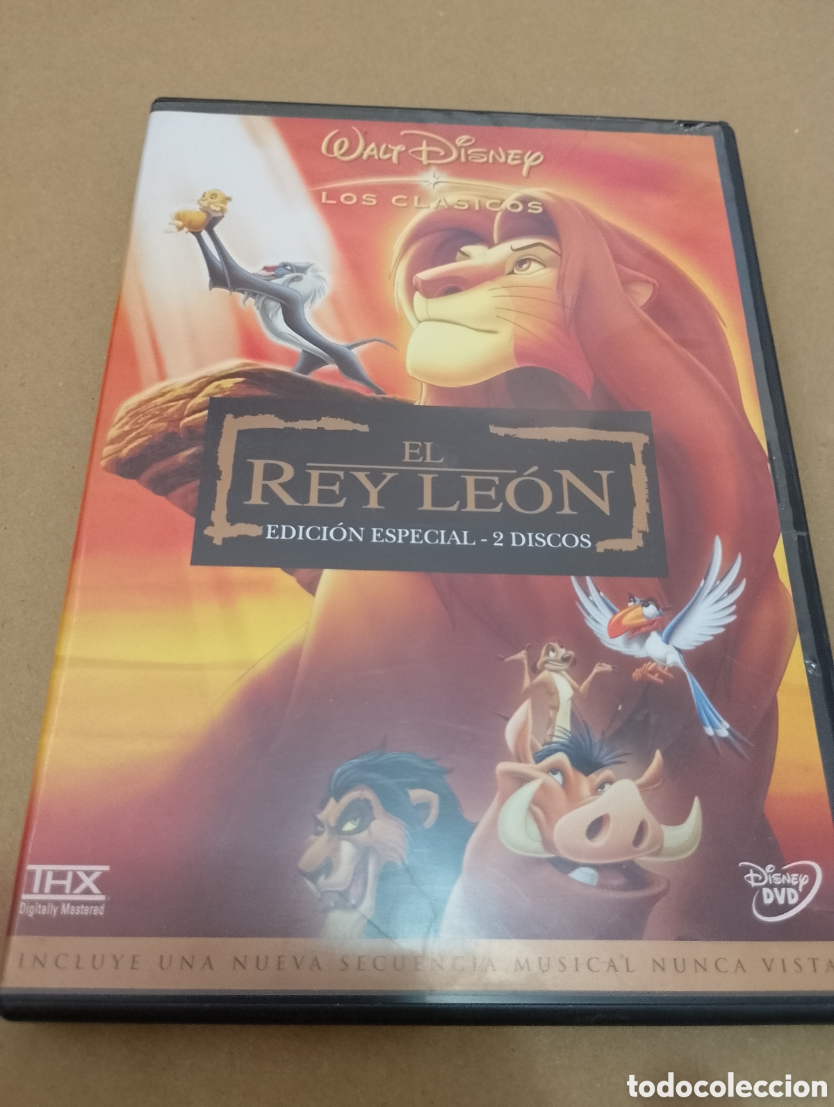 Cinema: Dvd. El rey Le&oacute;n. Edici&oacute;n Especial 2 dvds.