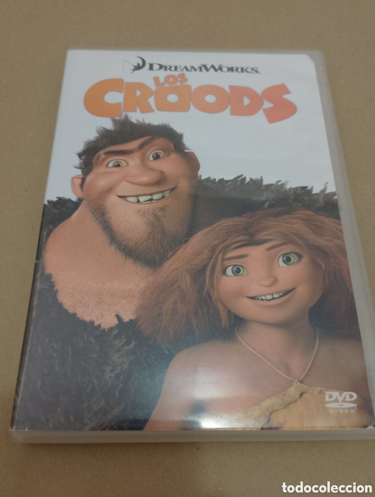 Cinema: Dvd. Los Croods. Dreamworks. Animaci&oacute;n.