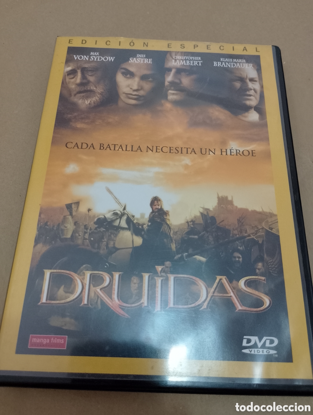 Cinema: Dvd. Druidas. Max Von Sydow.