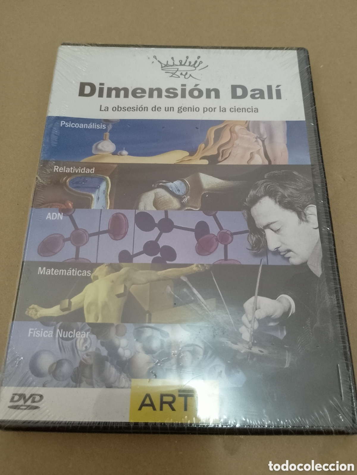 Cin&eacute;ma: Dvd. Dimensi&oacute;n Dal&iacute;. La obsesi&oacute;n de un genio por la ciencia. Precintado.