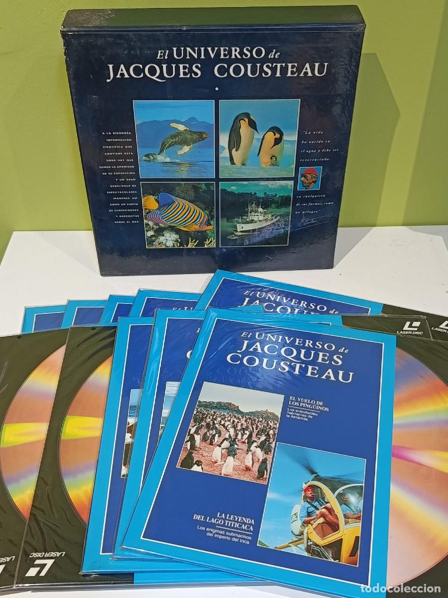 Cine: Laser disc El universo de Jacques Cousteau
