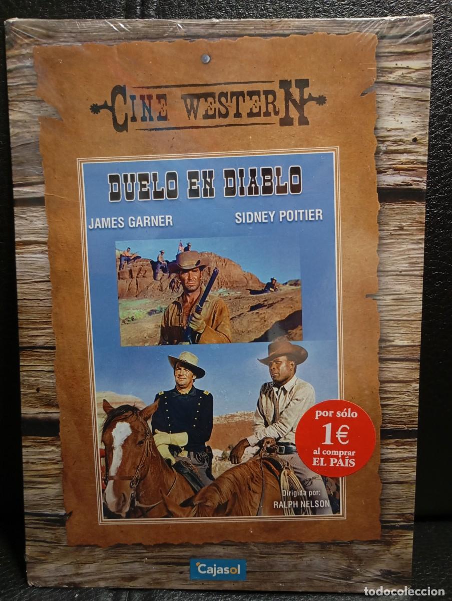 Cine: DUELO EN DIABLO- DVD - PORTADA DE CARTON - PRECINTADO - CINE WESTERN - SIDNEY POITIER - JAMES GARNER