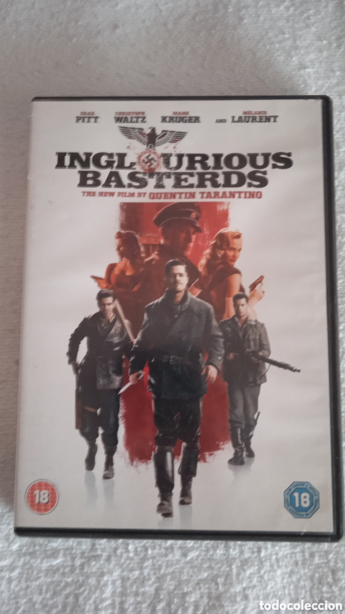 Cine: Inglourious Basterds DVD Original &ndash; Edici&oacute;n Internacional &ndash; Quentin Tarantino &ndash; Brad Pitt
