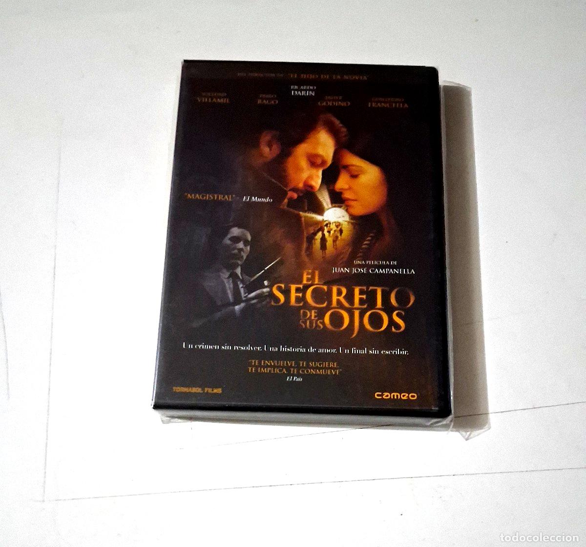 Cine: DVD &rdquo;EL SECRETO DE SUS OJOS&rdquo; COMO NUEVO JUAN JOSE CAMPANELLA RICARDO DARIN