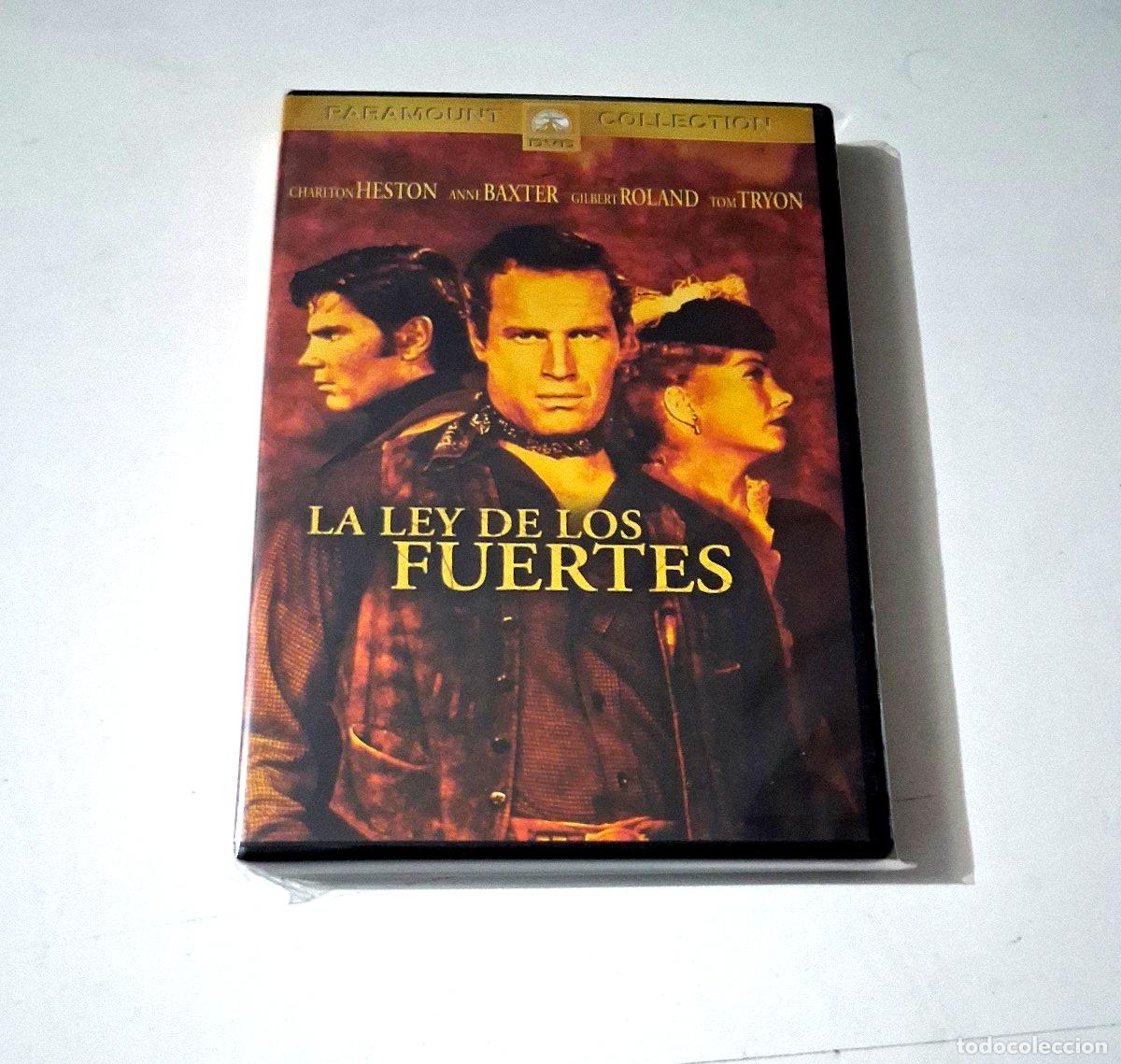 Cine: DVD &rdquo;LA LEY DE LOS FUERTES&rdquo; RUDOLPH MATE CHARLTON HESTON ANNE BAXTER