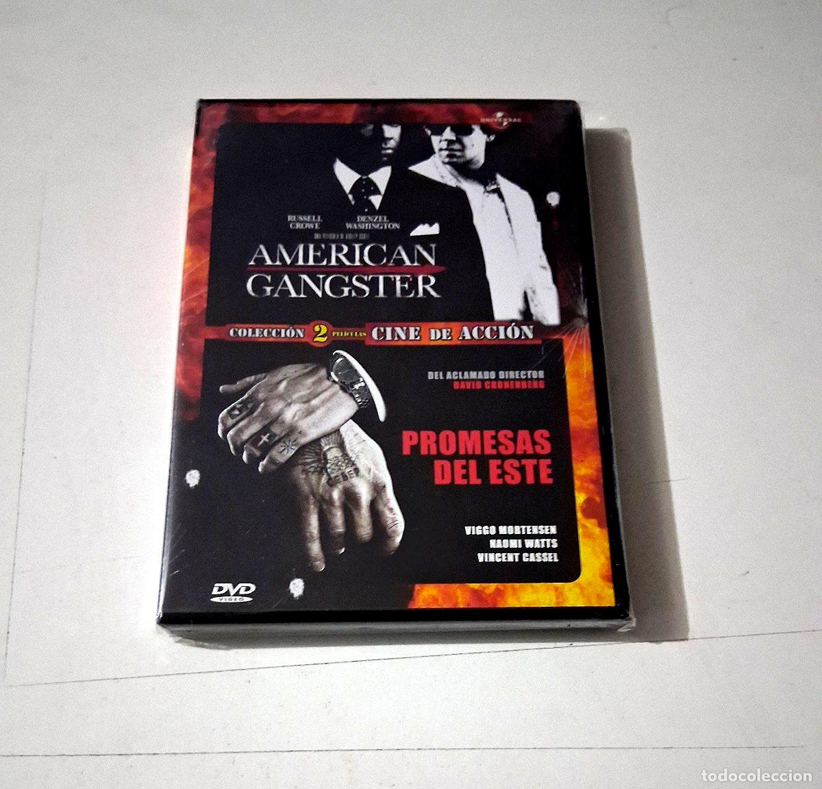 Cine: DVD &rdquo;AMERICAN GANGSTER / PROMESAS DEL ESTE&rdquo; 2DVD RIDLEY SCOTT DAVID CRONENBERG