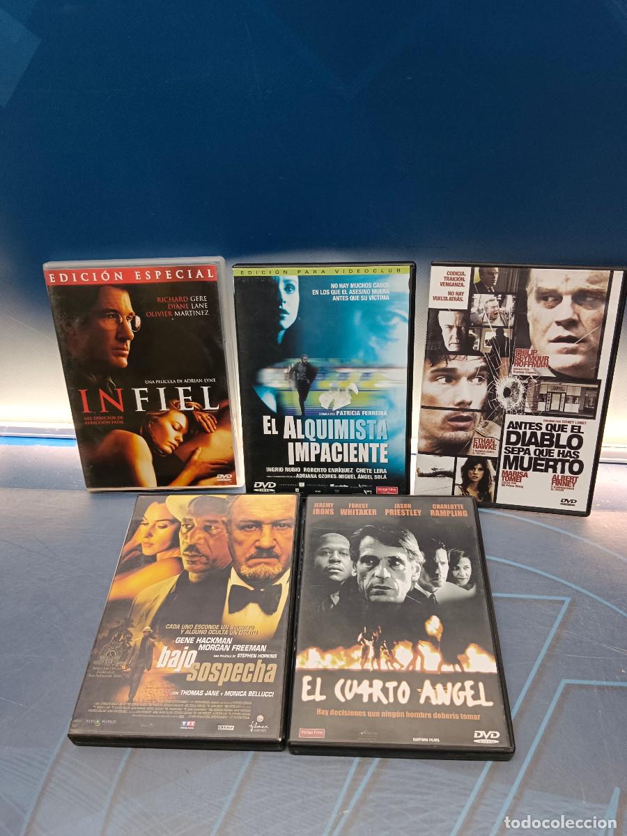Cine: 5 Pel&iacute;culas DVD Suspense/Thriller