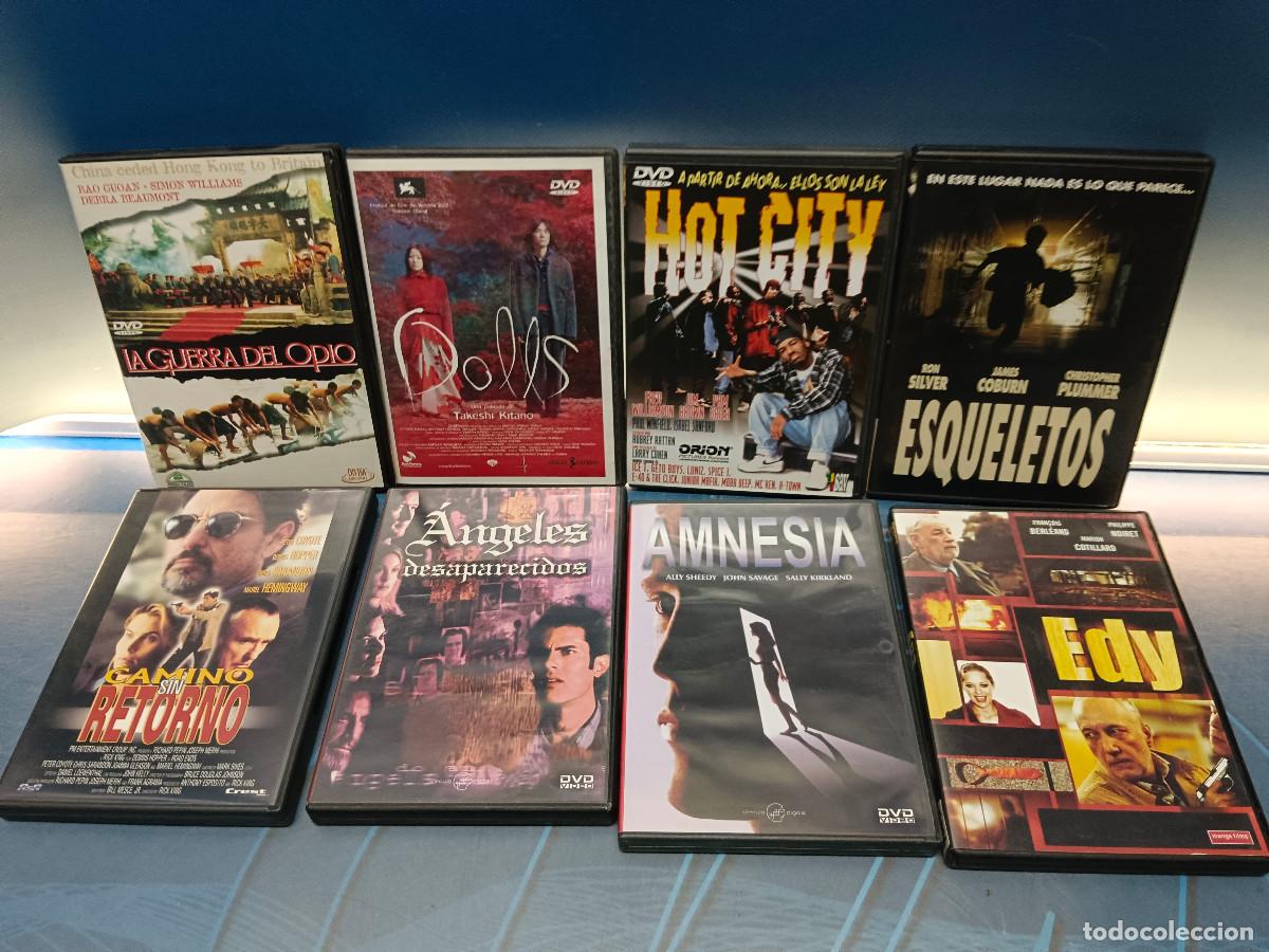 Cine: Lote de 8 DVDs con pel&iacute;culas de drama, suspense y thriller.
