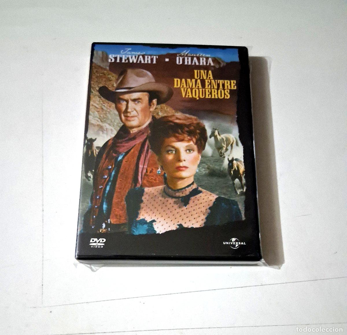 Cine: DVD &rdquo;UNA DAMA ENTRE VAQUEROS&rdquo; JAMES STEWART MAUREEN O'HARA ANDREW W.