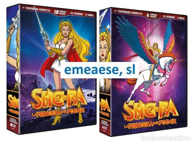 Cine: Pack She-Ra La Princesa del Poder - Temp 1 y 2 DVD