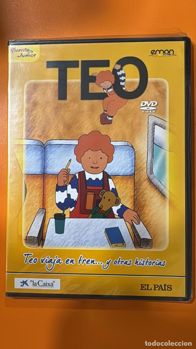 Cine: Teo viaja en tren... y otras historias [DVD] Colecci&oacute;n Teo El Pais-La Caixa (NUEVA)