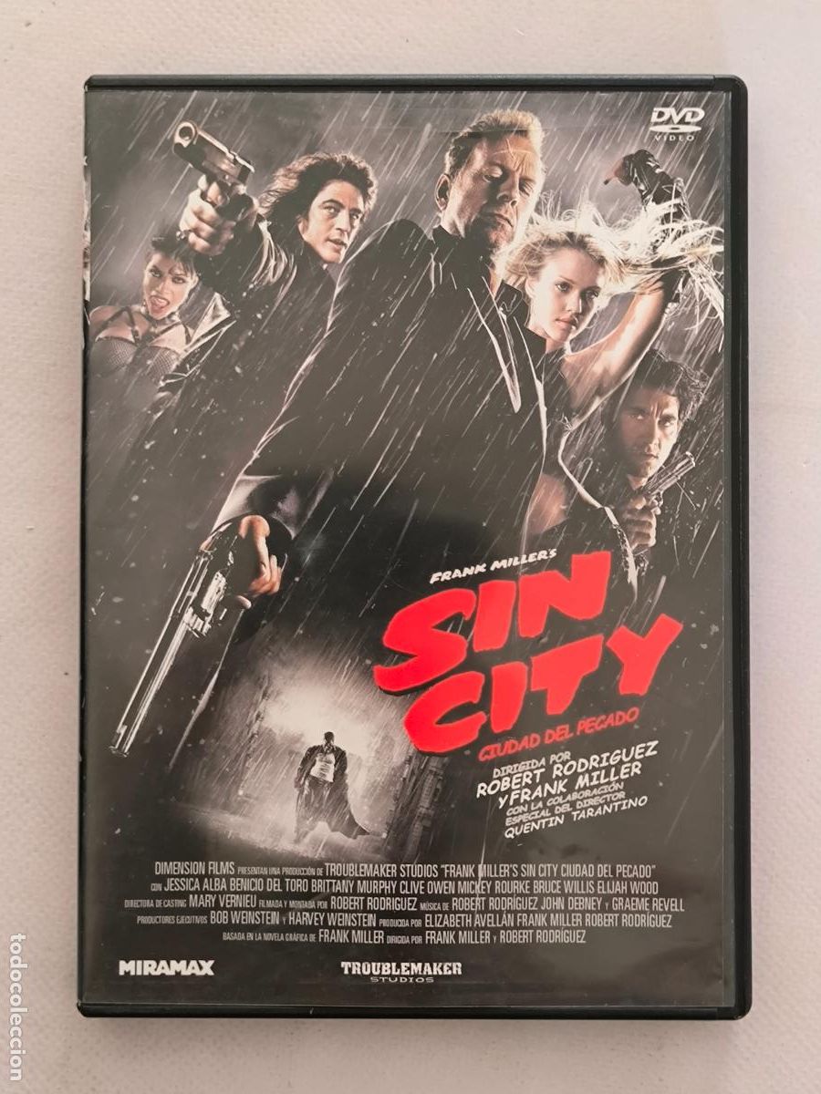 Cine: DVD SIN CITY - CIUDAD DEL PECADO - BRUCE WILLIS (071)