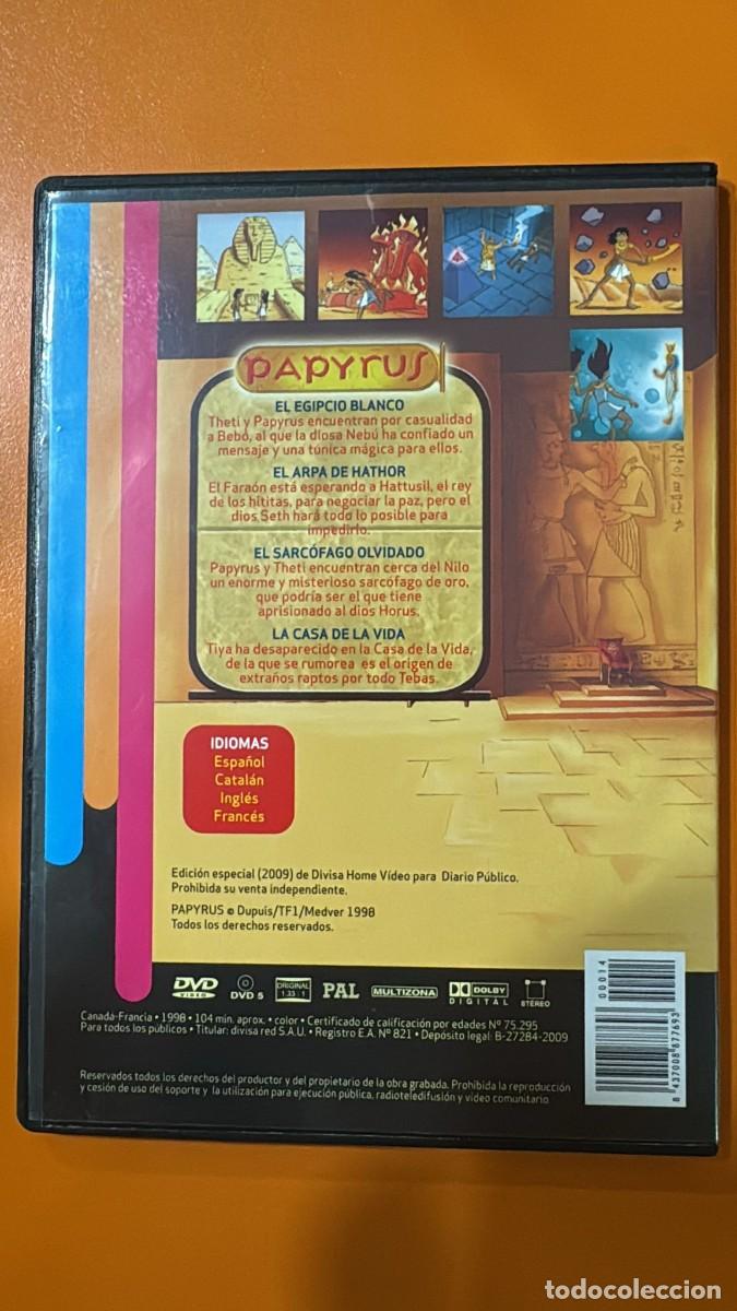 Cine: Papyrus &rdquo;El Egipcio Blanco&rdquo; [DVD] - Foto 2