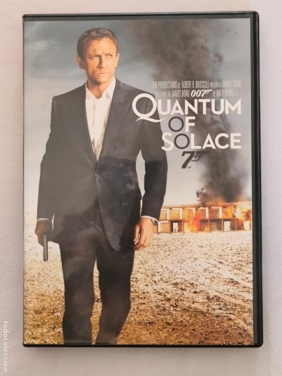 Cine: DVD QUANTUM OF SOLACE - 007 JAMES BOND - DANIEL CRAIG (071)