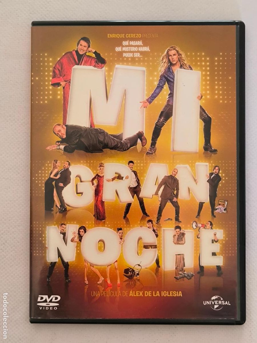 Cine: DVD MI GRAN NOCHE - ALEX DE LA IGLESIA - CAJA SLIM (079)