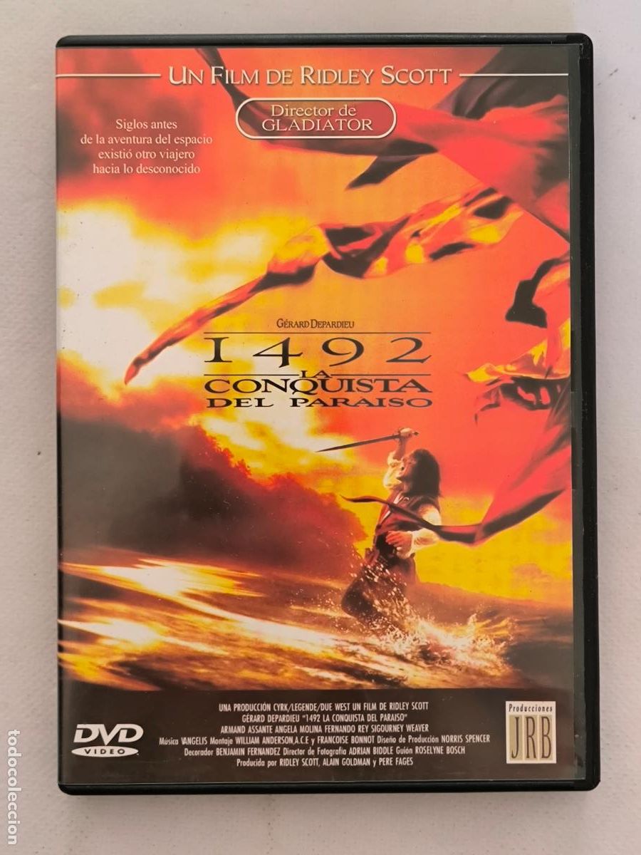 Cine: DVD 1492, LA CONQUISTA DEL PARAISO - RIDLEY SCOTT (079)