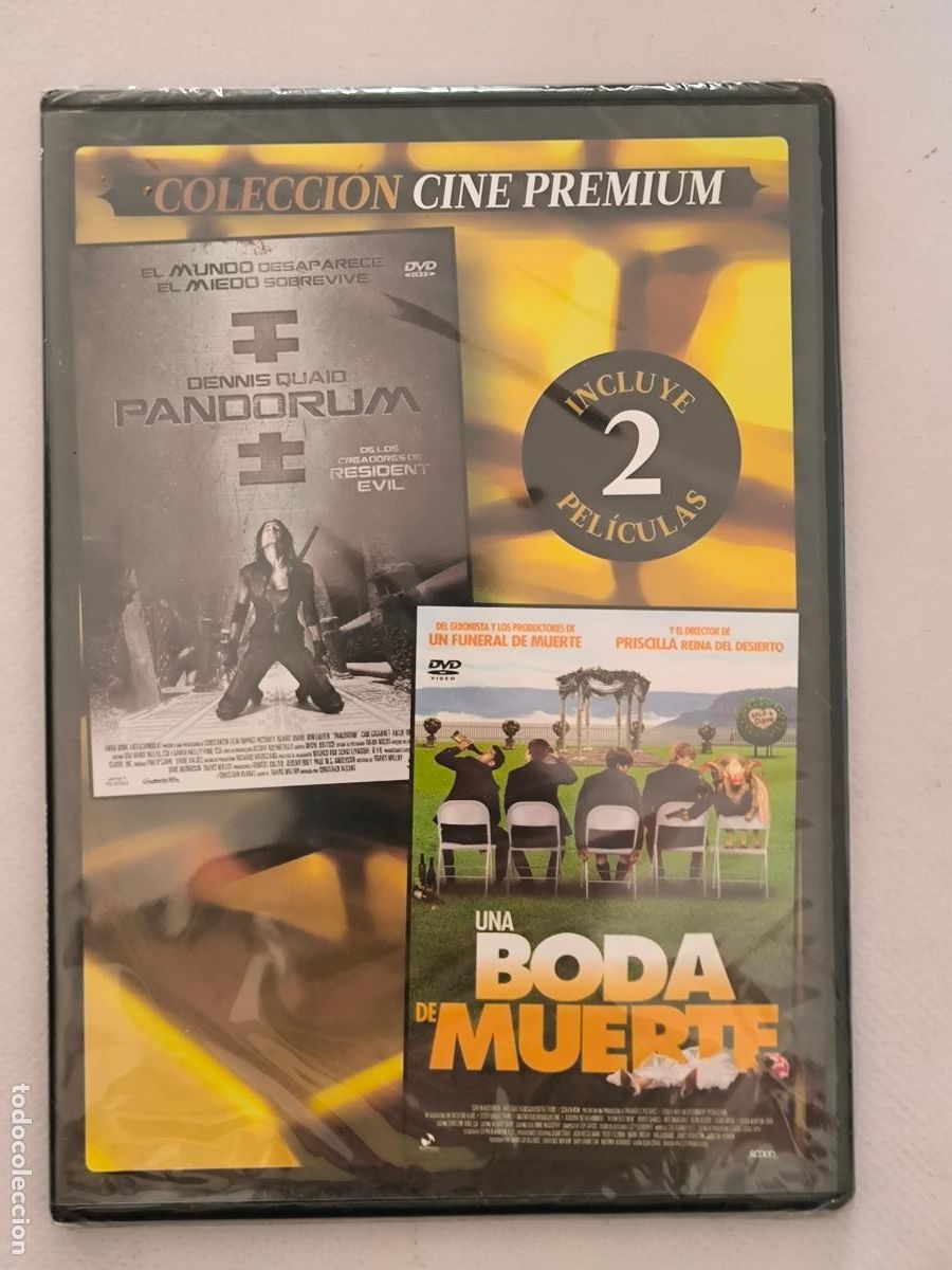 Cine: DVD UNA BODA DE MUERTE / PANDORUM - 2 PELICULAS - CAJA SLIM - NUEVO, PRECINTADO (079)