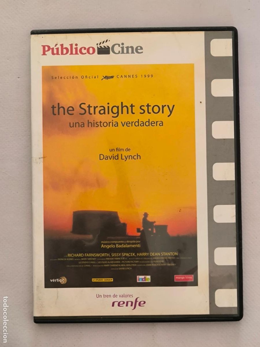 Cine: DVD UNA HISTORIA VERDADERA (THE STRAIGHT STORY) - DAVID LYNCH - CAJA SLIM (079)