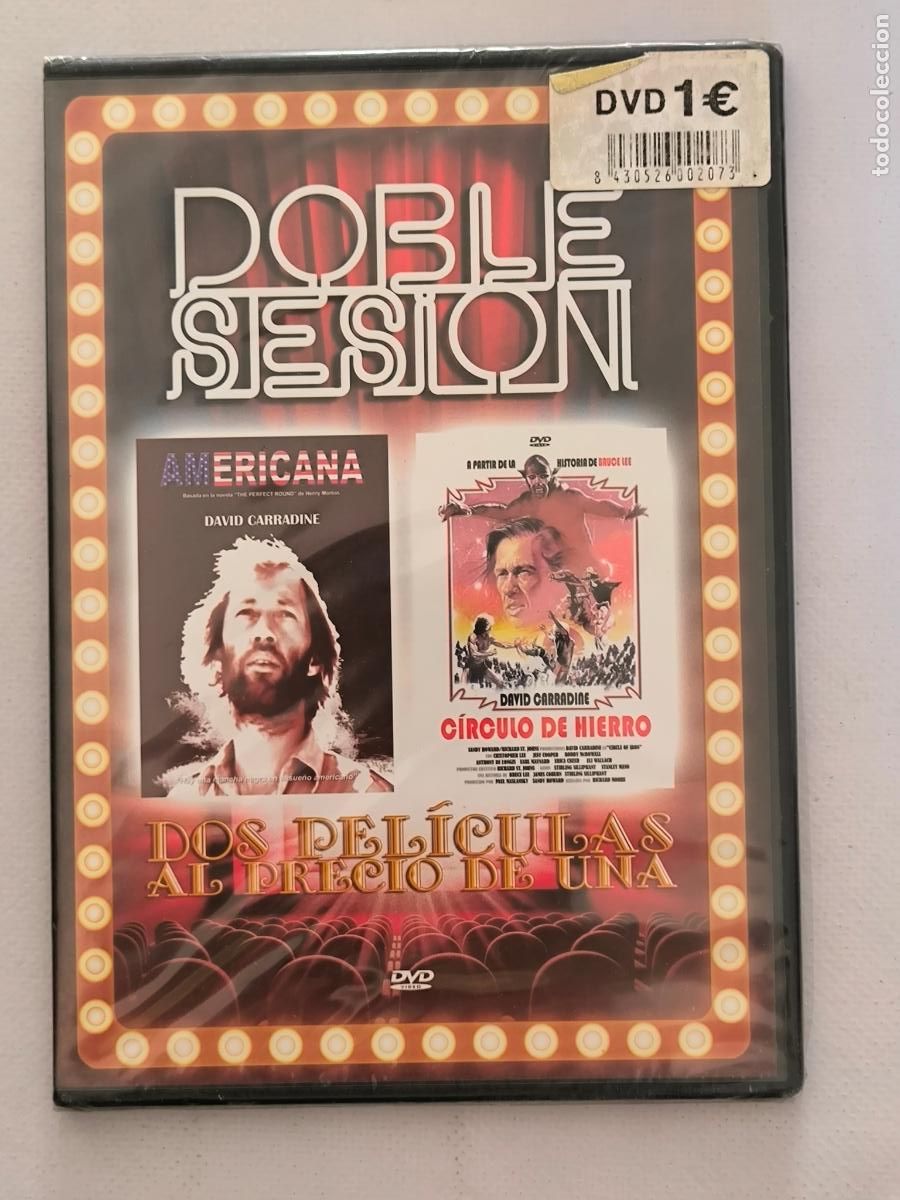 Cine: DVD AMERICANA / CIRCULO DE HIERRO - 2 PELICULAS - CAJA SLIM - NUEVO, PRECINTADO (079)
