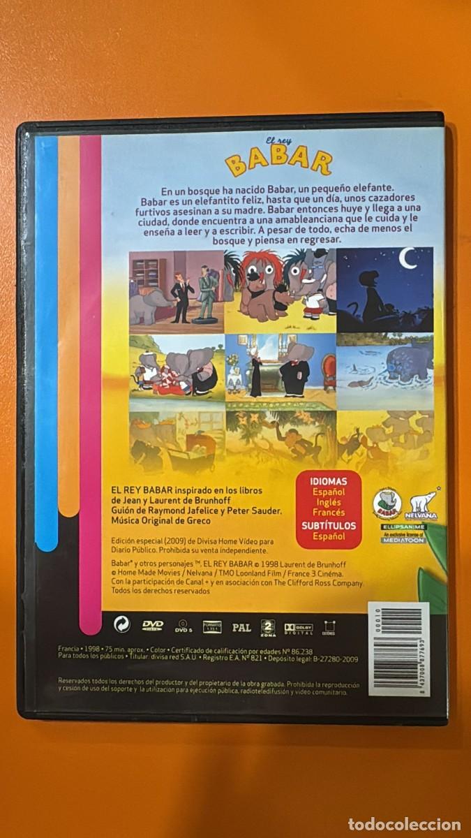 Cine: El rey Babar [DVD] P&uacute;blico infantil DVD - Foto 2