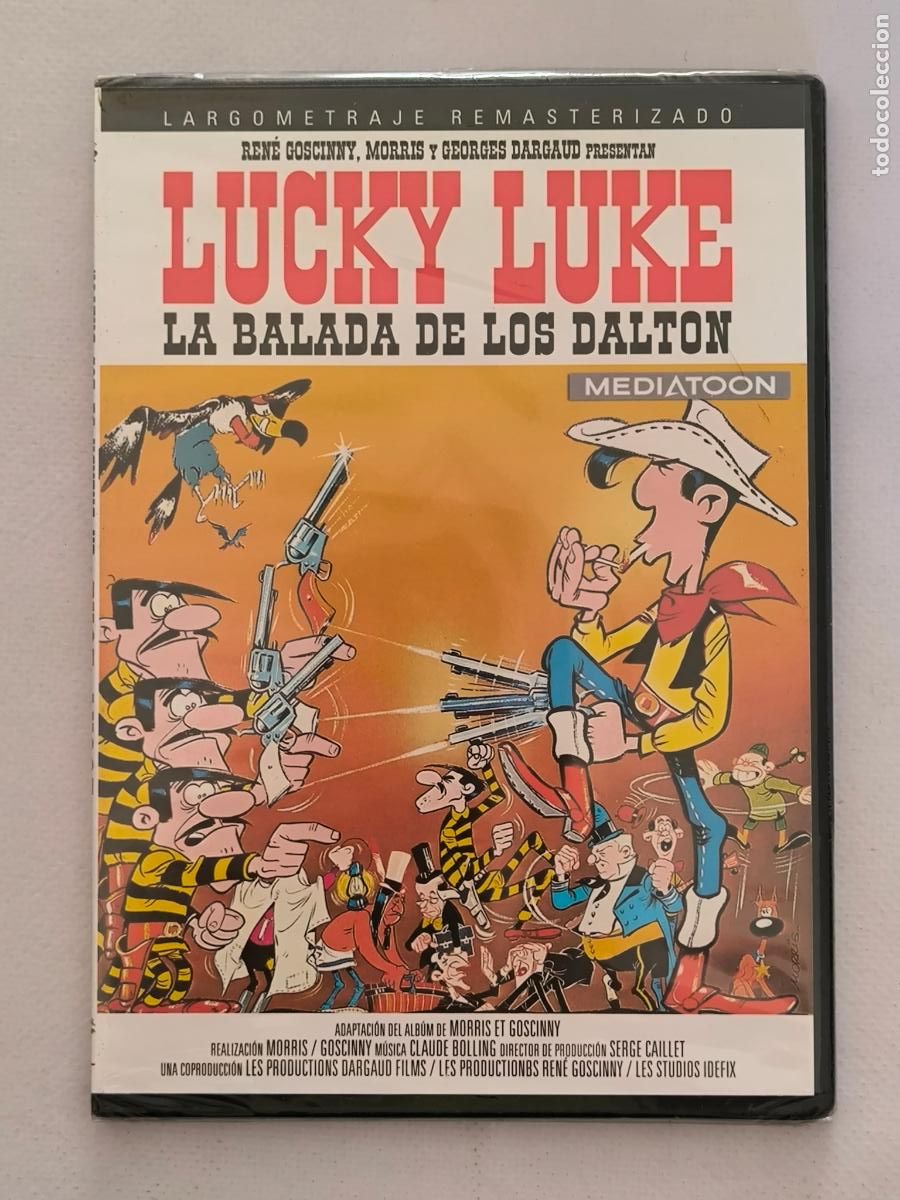 Cine: DVD LUCKY LUKE - LA BALADA DE LOS DALTON - CAJA SLIM - NUEVO, PRECINTADO (079)